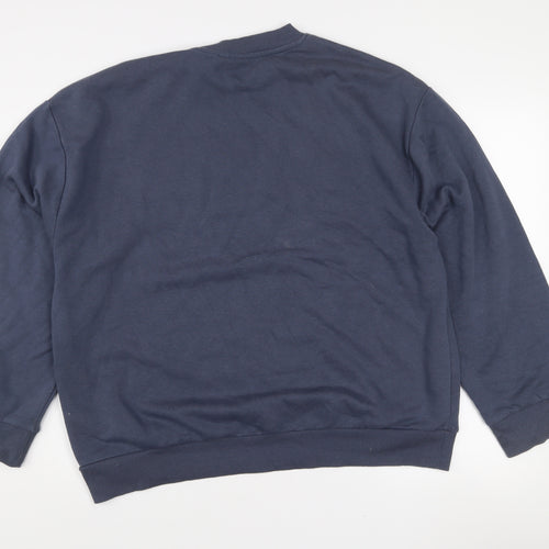 ASOS Design Women's Navy Paris Le Marais Pullover Sweatshirt Size S