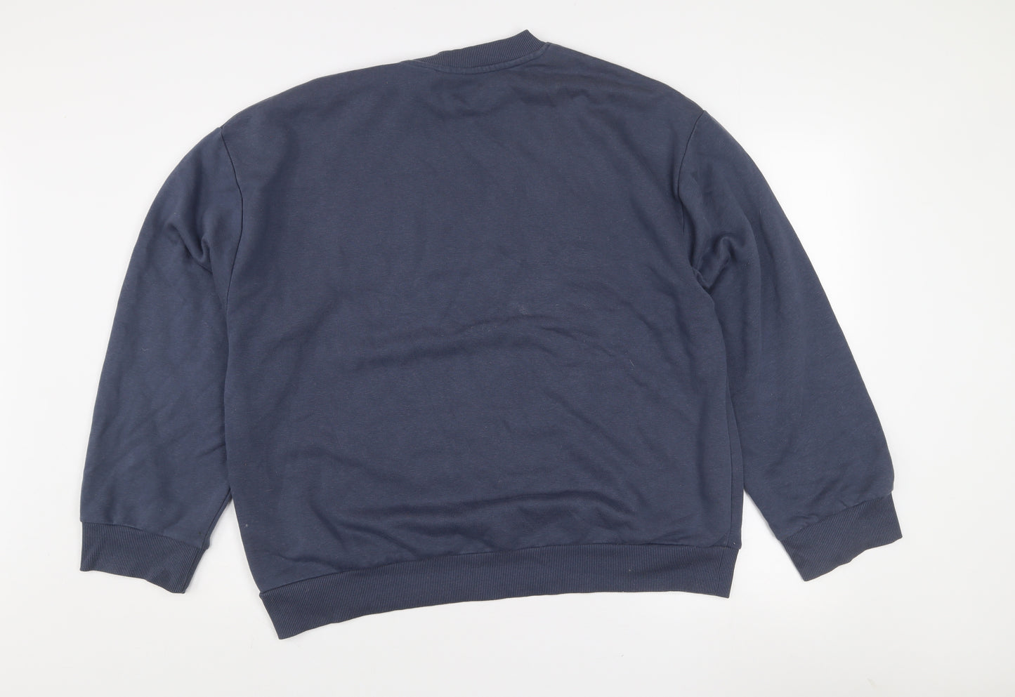 ASOS Design Women's Navy Paris Le Marais Pullover Sweatshirt Size S