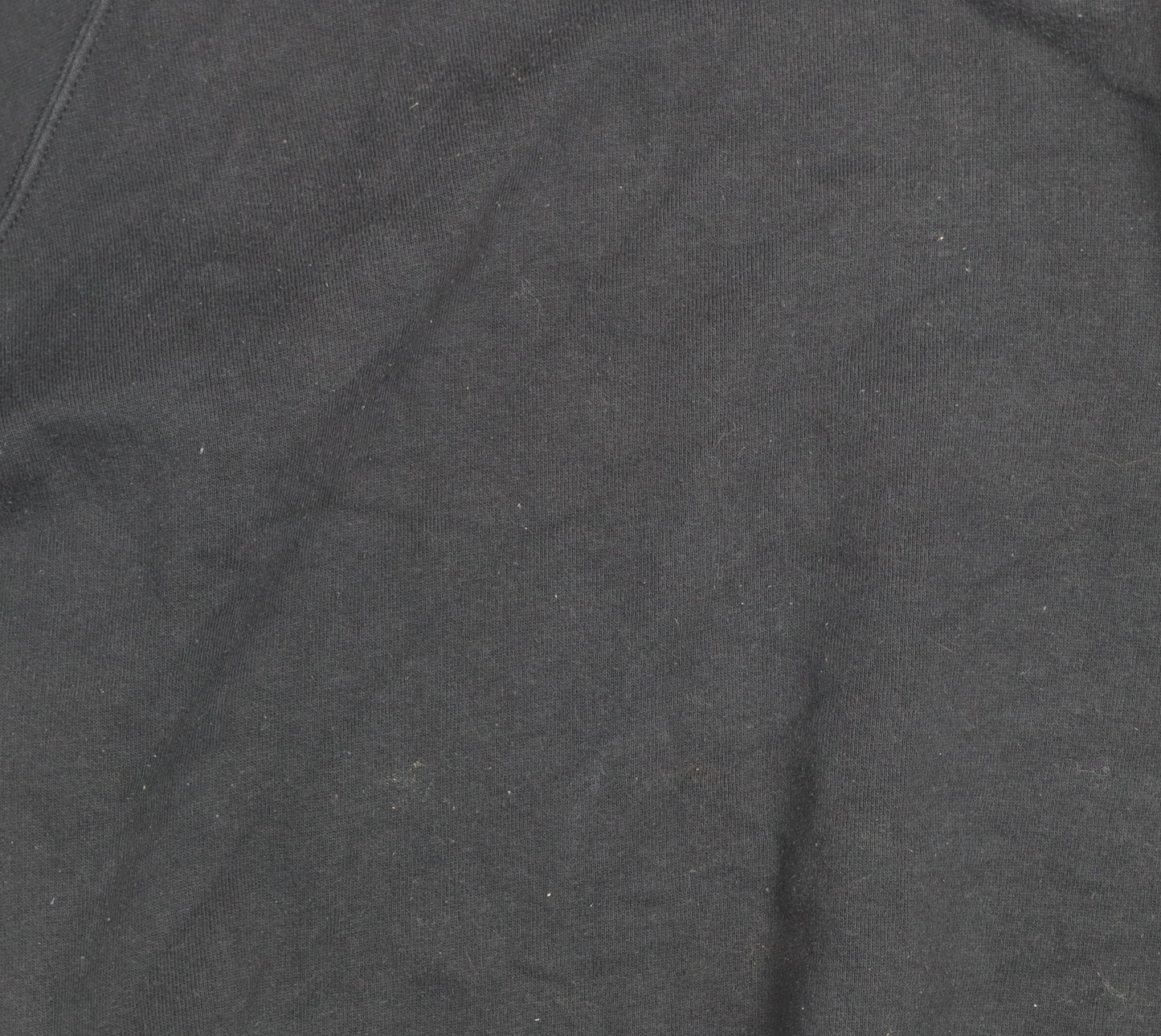 Russell Men's Black Embroidered Crew Neck Pullover Sweatshirt M