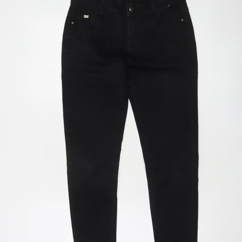 Denim Co. Women's Black Skinny Jeans Size 8 Slim Fit