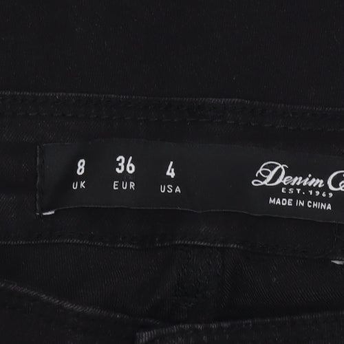 Denim Co. Women's Black Skinny Jeans Size 8 Slim Fit