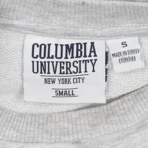 Columbia University Grey Graphic Sweatshirt Women S Crew Neck Pullover