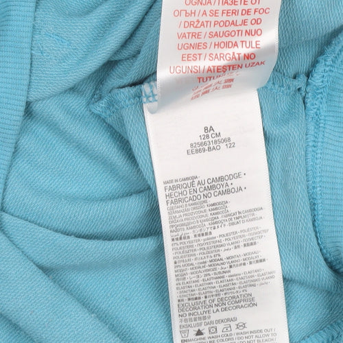 Levi's Boys Blue Pullover Hoodie Size 8 Years Cotton Blend