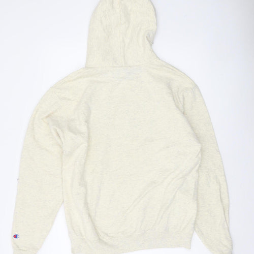 Champion Men's Beige Purdue Pullover Hoodie Size M