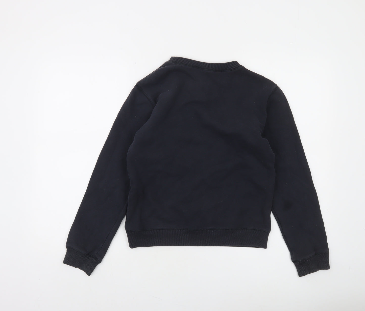 Firetrap Boys Black 11-12 Years Pullover Fleece Sweatshirt