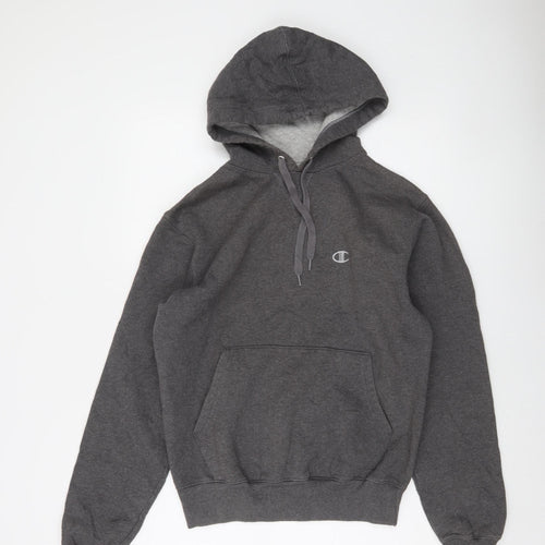 Champion Men’s Grey Pullover Hoodie Size S Regular Fit