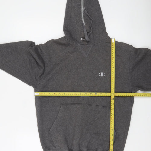 Champion Men’s Grey Pullover Hoodie Size S Regular Fit