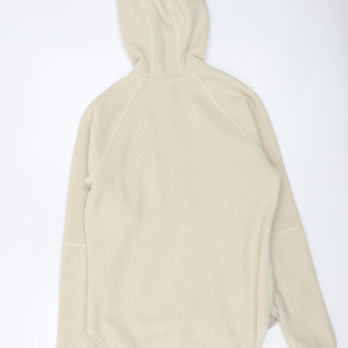 H&M Sport Women’s Beige Full Zip Fleece Hoodie XS