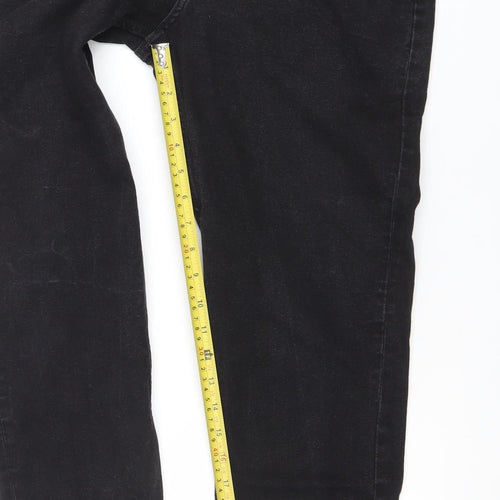 H&M Women’s Black Slim Fit Stretch Denim Jeans Size 8