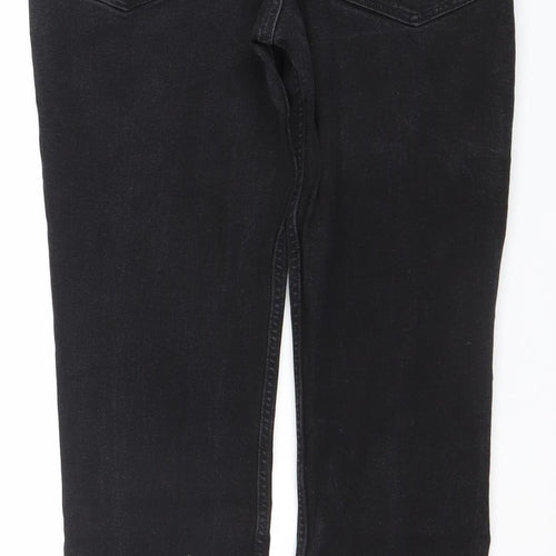 H&M Women’s Black Slim Fit Stretch Denim Jeans Size 8