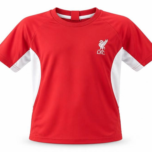 LFC Boys Red Short Sleeve Football Training T-Shirt Size L