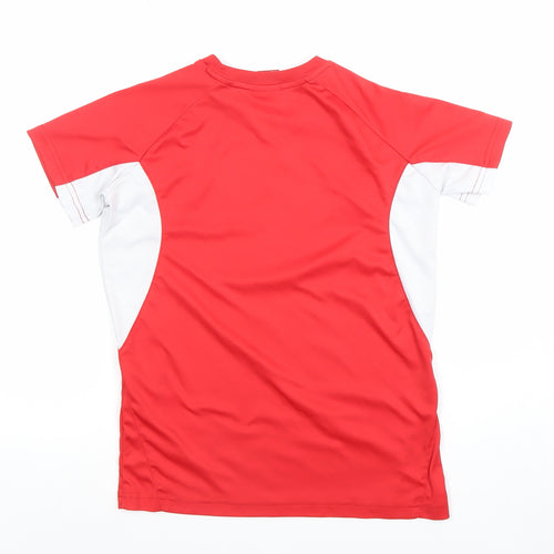 LFC Boys Red Short Sleeve Football Training T-Shirt Size L