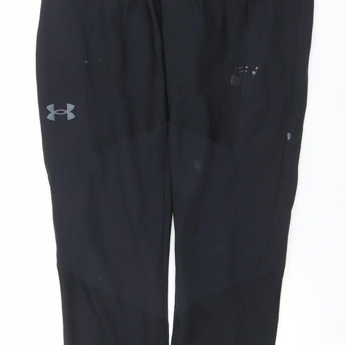 Under Armour Men's Black M Athletic Jogger Trousers Quick Dry