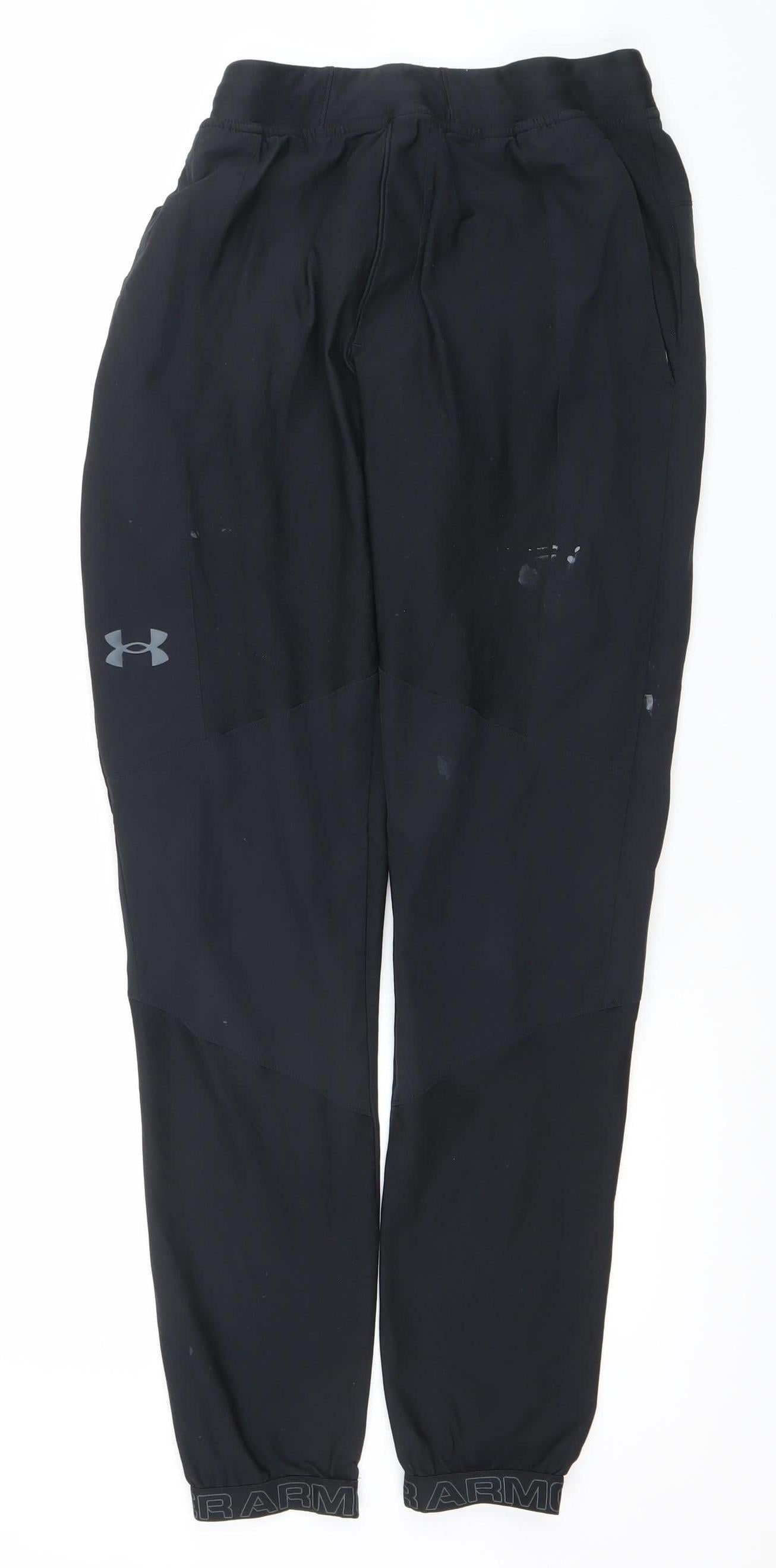 Under Armour Men's Black M Athletic Jogger Trousers Quick Dry