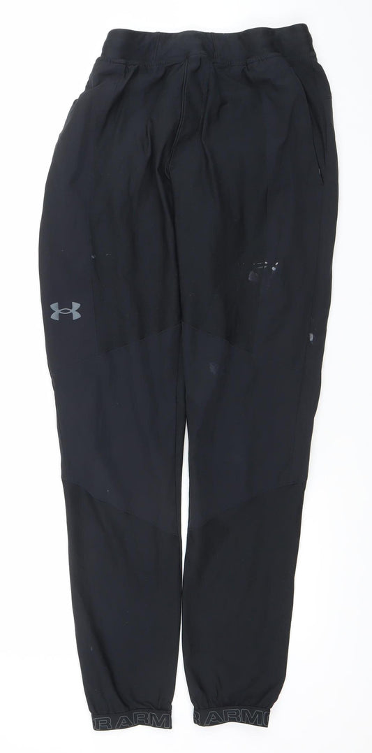 Under Armour Men's Black M Athletic Jogger Trousers Quick Dry