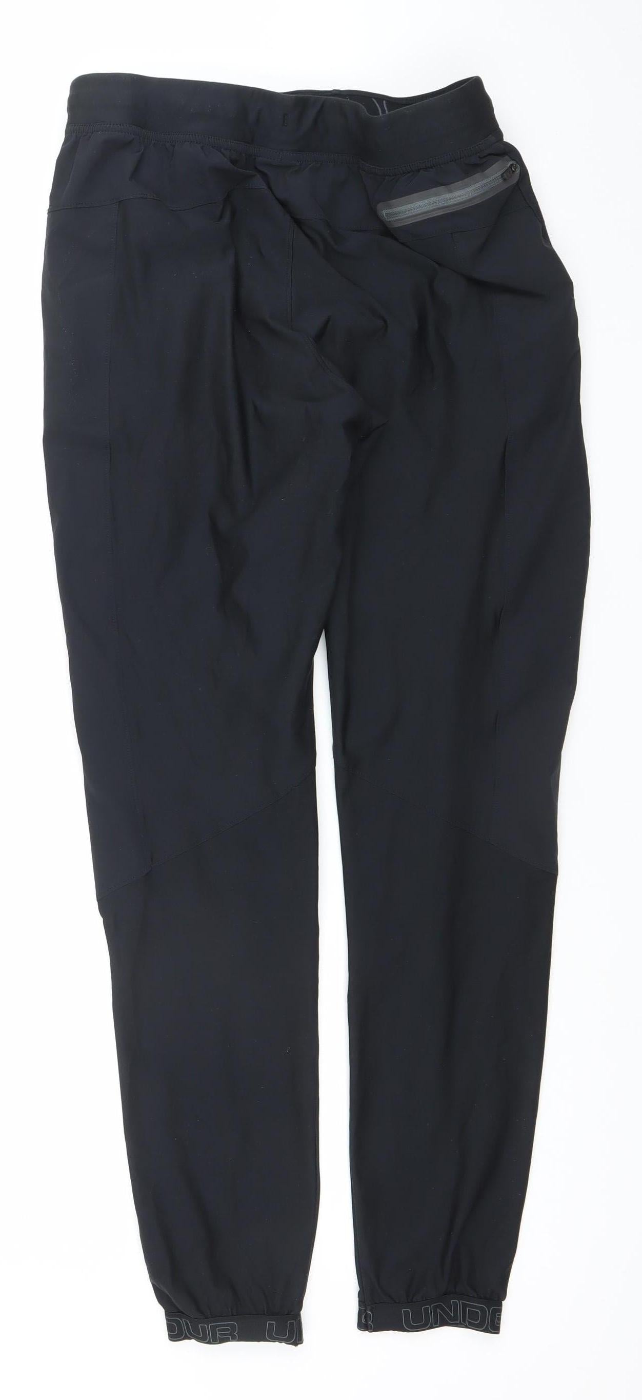 Under Armour Men's Black M Athletic Jogger Trousers Quick Dry