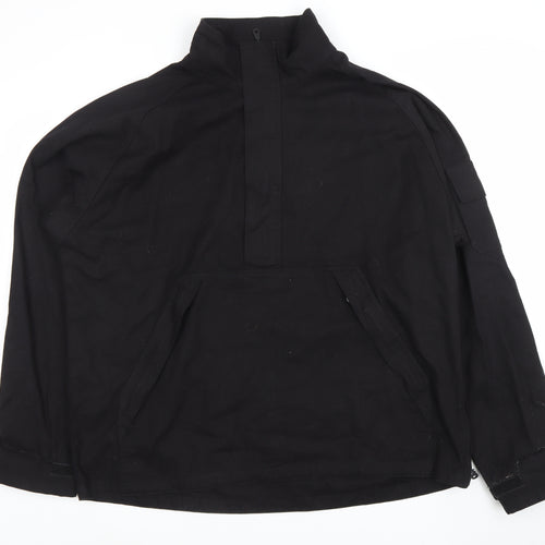 NICO Jeanswear Men's Black XL Anorak Jacket 100% Cotton Casual