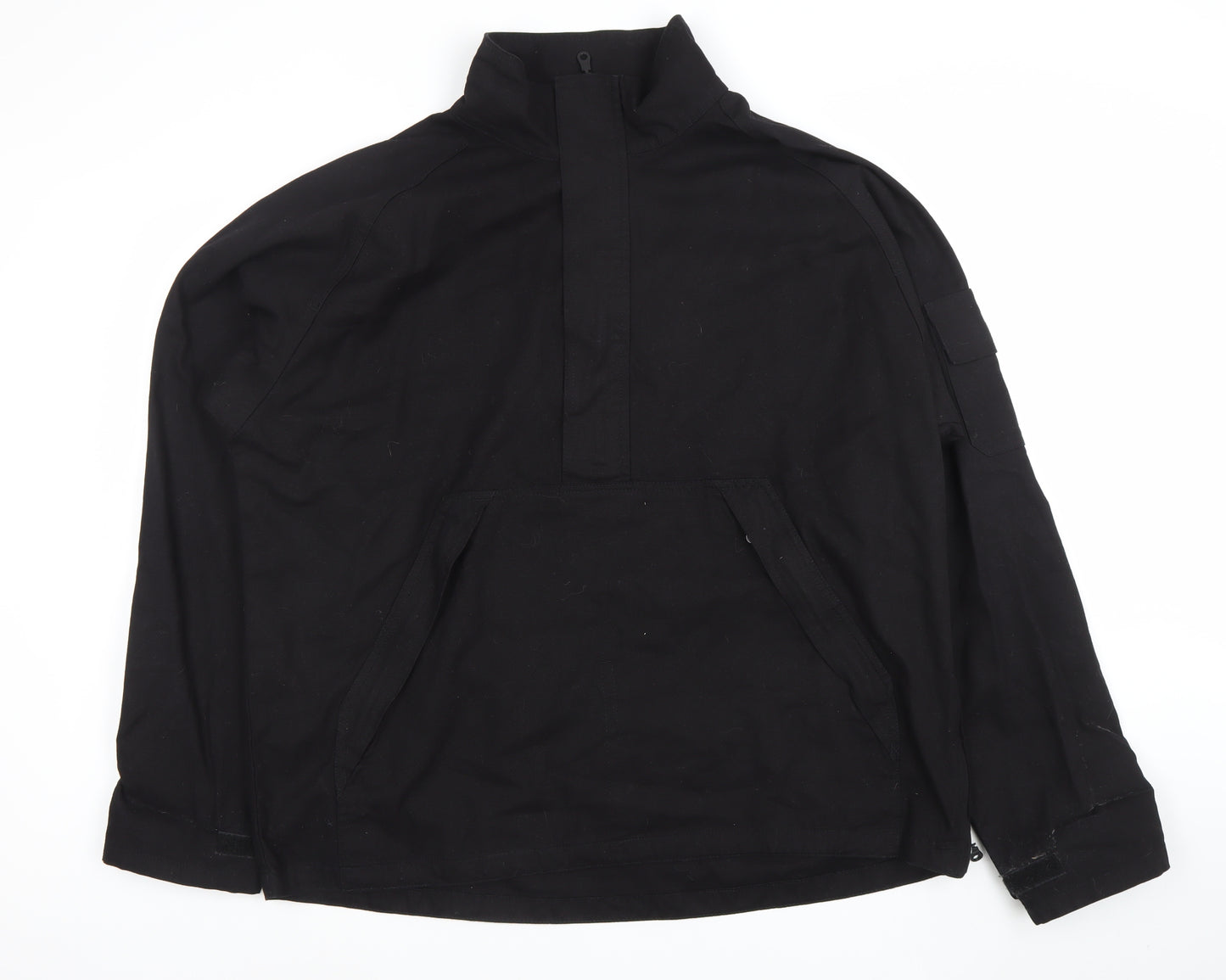 NICO Jeanswear Men's Black XL Anorak Jacket 100% Cotton Casual