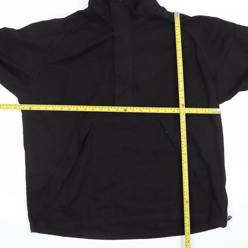 NICO Jeanswear Men's Black XL Anorak Jacket 100% Cotton Casual