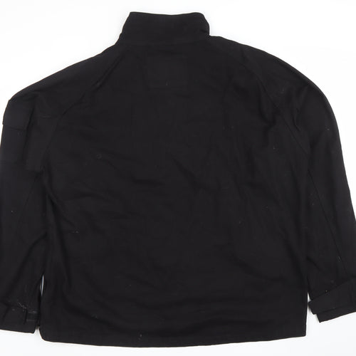 NICO Jeanswear Men's Black XL Anorak Jacket 100% Cotton Casual