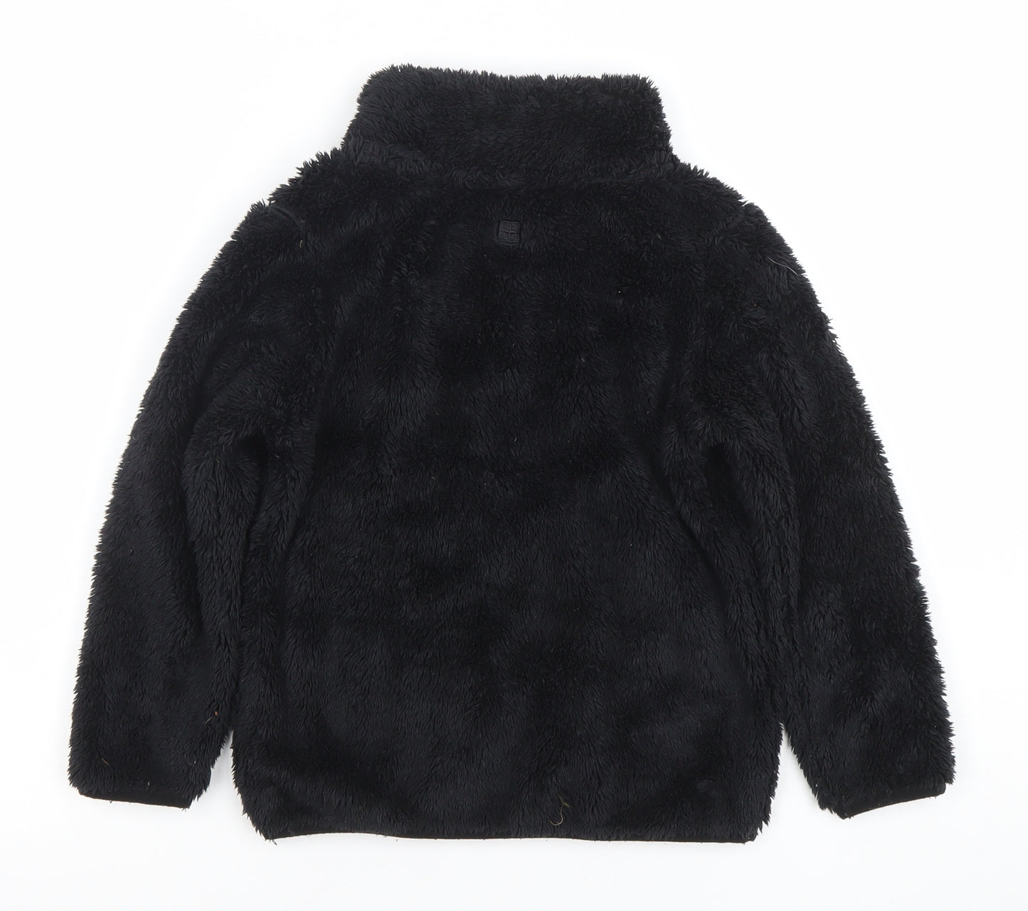 Mountain Warehouse Girls Black Fleece Pullover Hoodie 5-6 Years