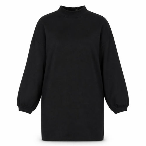 Phase Eight Women Black Size 14 Shift Knee Length Jersey Dress