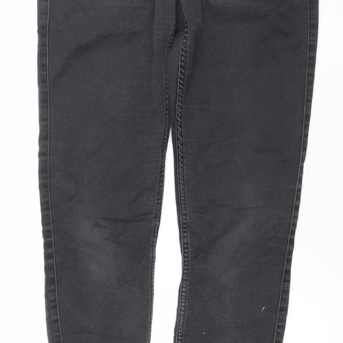 ONLY Women's Black Skinny Jeans Size M Long 34in Stretch Denim