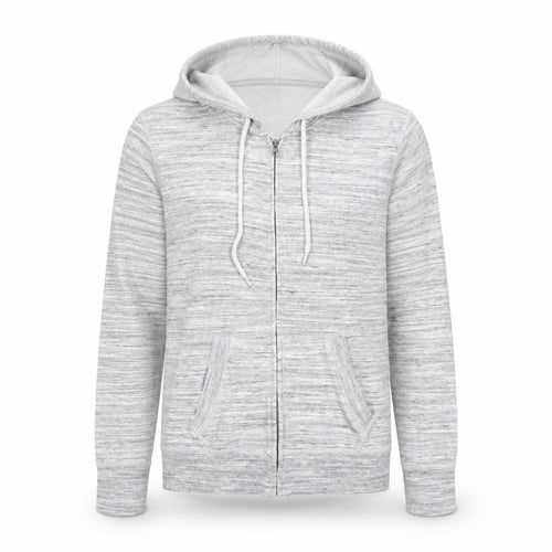 Mossimo Supply Co Women Grey Full Zip Hoodie M Hooded Casual Cotton Blend
