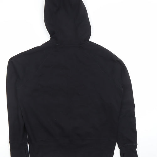 Old Navy Men's Black Regular Fit Full Zip Quilted Active Hoodie Size S
