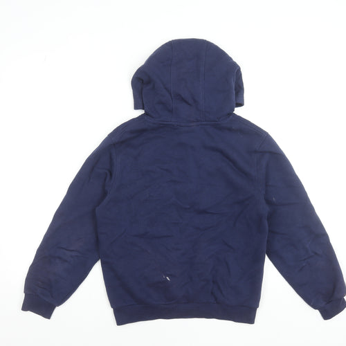 Nike Boys Blue Pullover Hoodie Large 147-158cm Cotton Blend Sportswear