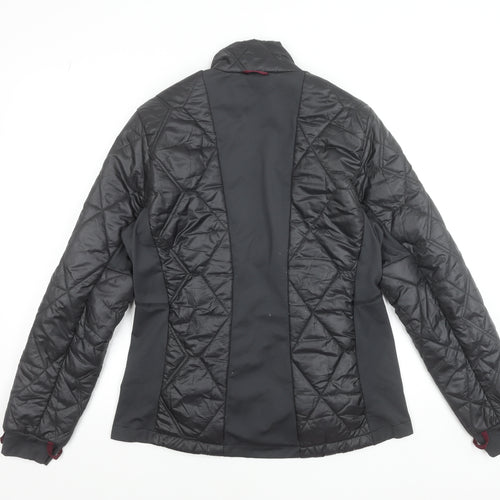 Decathlon Women Black Quilted Puffer Jacket Size 12