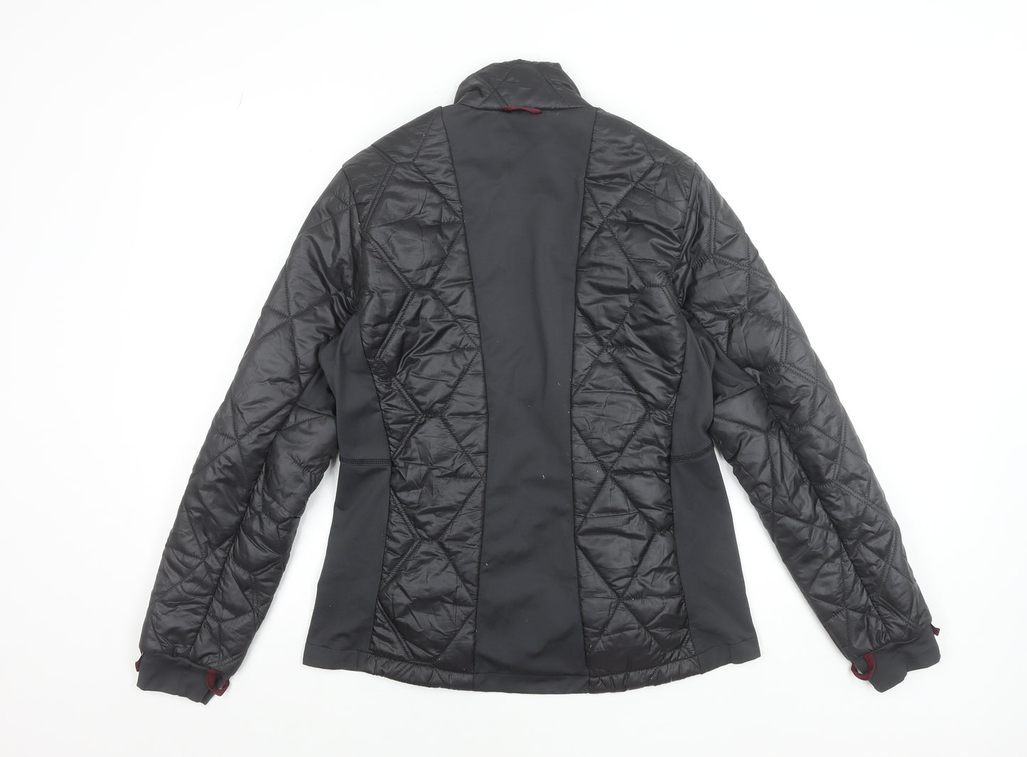 Decathlon Women Black Quilted Puffer Jacket Size 12