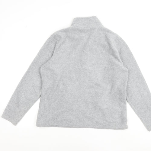Marks and Spencer Women’s Grey Fleece Full Zip Jacket UK 18