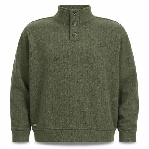 Regatta Men's Green 2XL Henley Outdoor Sweatshirt