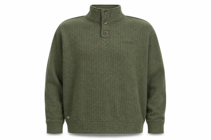 Regatta Men's Green 2XL Henley Outdoor Sweatshirt