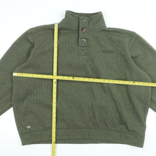 Regatta Men's Green 2XL Henley Outdoor Sweatshirt