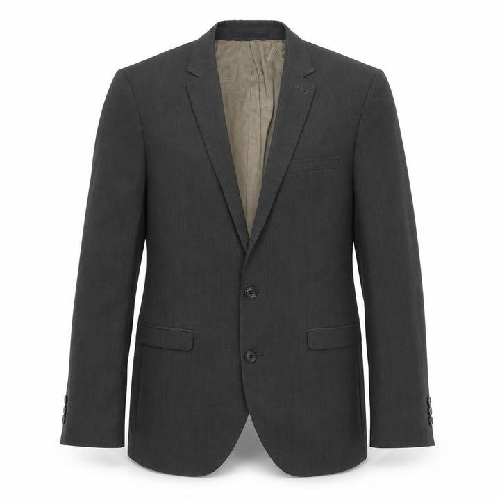 Next Men's Grey 40S Wool Blend Single-Breasted Suit Jacket