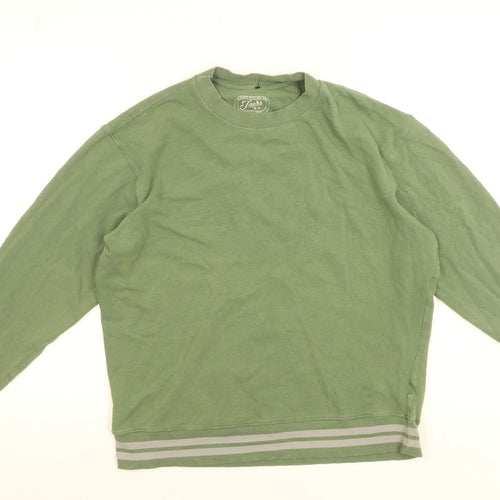 Jachs N.Y. Men’s Green Pullover Sweatshirt Crew Neck Medium