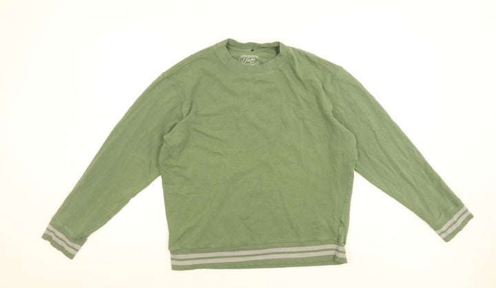 Jachs N.Y. Men’s Green Pullover Sweatshirt Crew Neck Medium