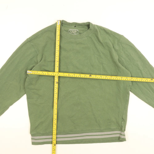 Jachs N.Y. Men’s Green Pullover Sweatshirt Crew Neck Medium