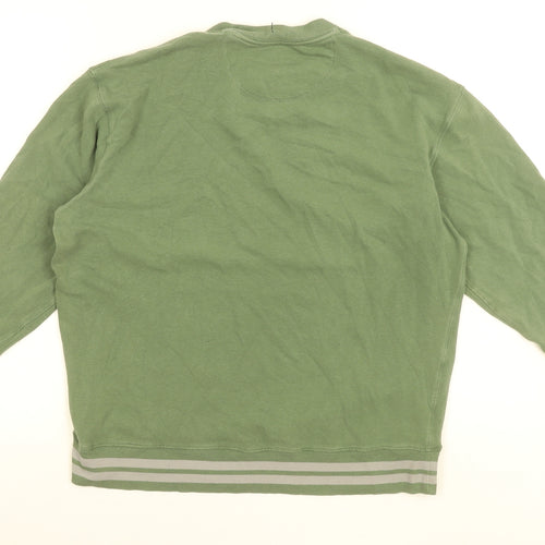 Jachs N.Y. Men’s Green Pullover Sweatshirt Crew Neck Medium