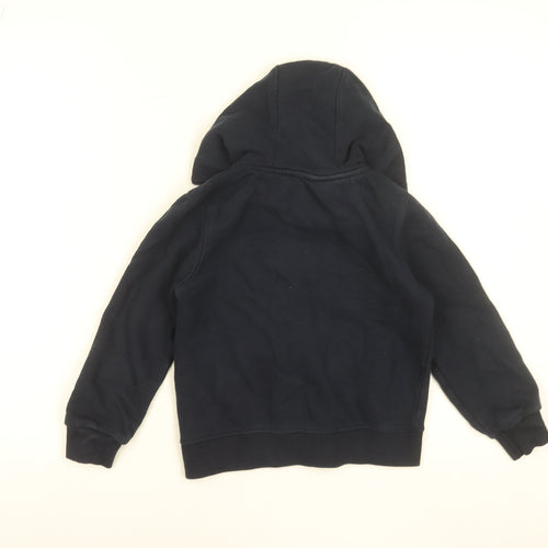 SoulCal Boys Blue Full Zip Fleece Hoodie 7-8 Years Hooded Sweatshirt