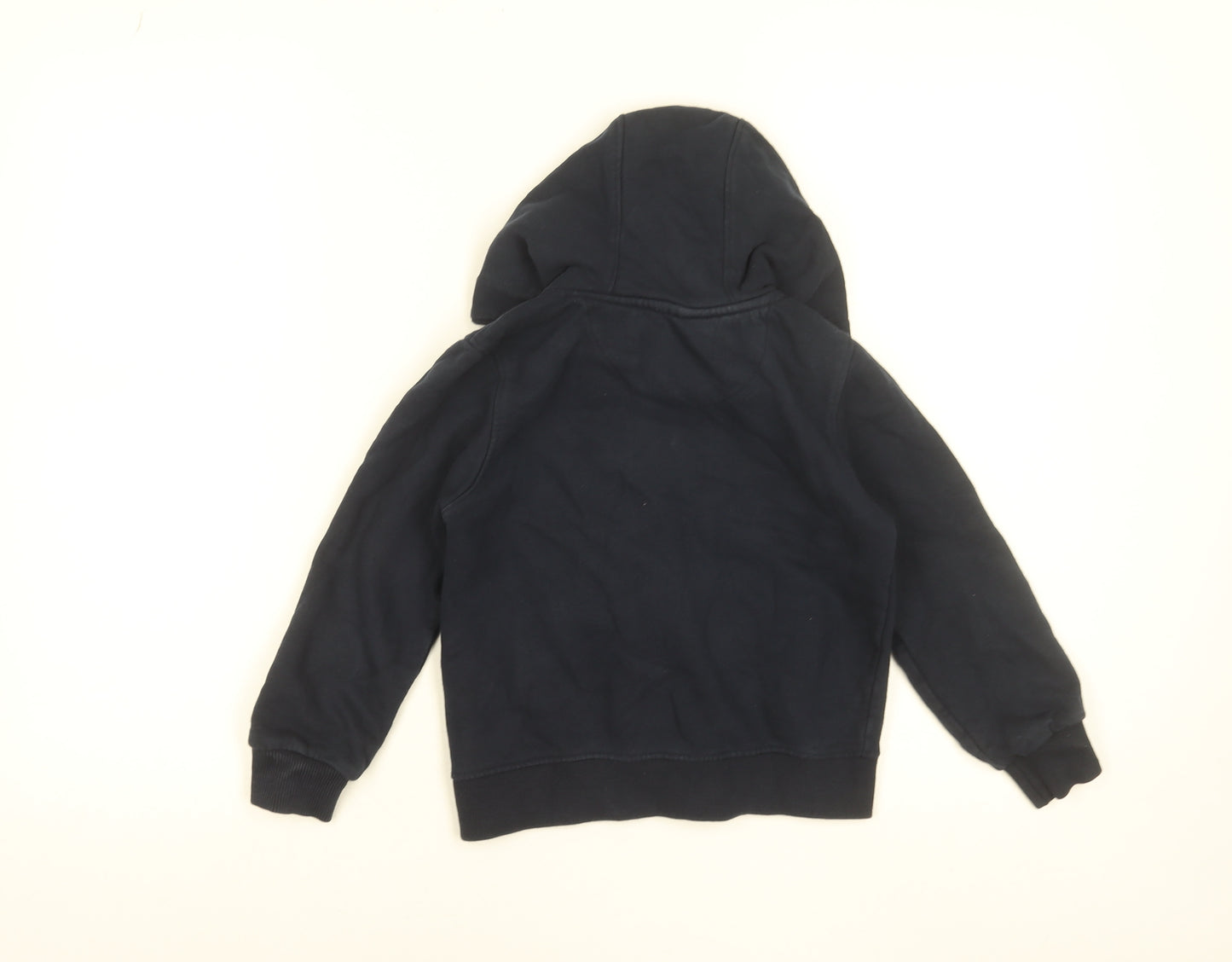 SoulCal Boys Blue Full Zip Fleece Hoodie 7-8 Years Hooded Sweatshirt