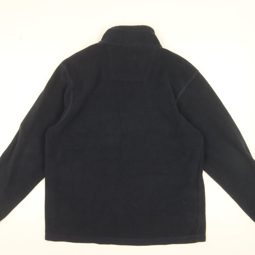 Regatta Mens Blue Fleece Sweatshirt M 1/2 Zip Outdoor Pullover