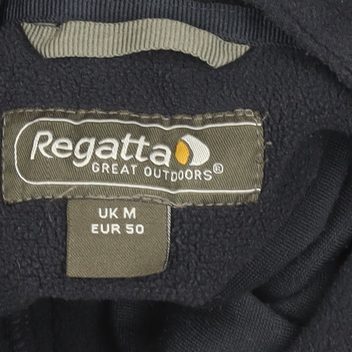 Regatta Mens Blue Fleece Sweatshirt M 1/2 Zip Outdoor Pullover