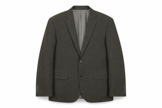 Front view of Next Men's Grey 40 Regular Fit Blazer Jacket
