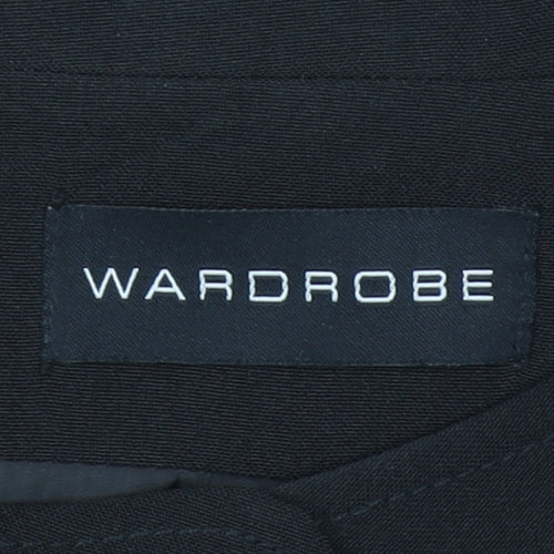 Wardrobe Women's Black Size 20 Tailored Shawl Collar Suit Jacket