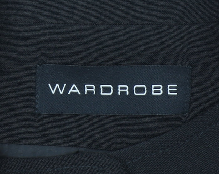 Wardrobe Women's Black Size 20 Tailored Shawl Collar Suit Jacket
