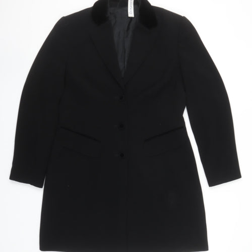 Bianca Women's Black Size 10 Classic Single-Breasted Blazer