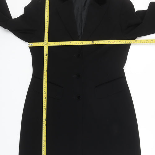Bianca Women's Black Size 10 Classic Single-Breasted Blazer